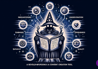 Скриншот обзора мастера AI Content Wizard